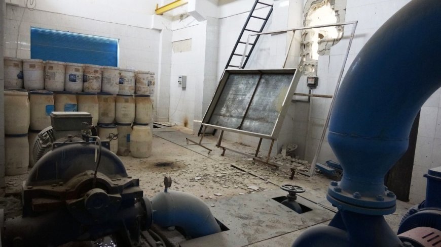 Ji ber êrişên artêşa Tirk li Eyn Îsayê zêdetirî 40 hezar kes bê av maye